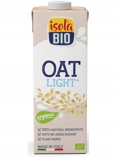 Levně 4x Isola Bio Ovesný nápoj Light Bio 1 l
