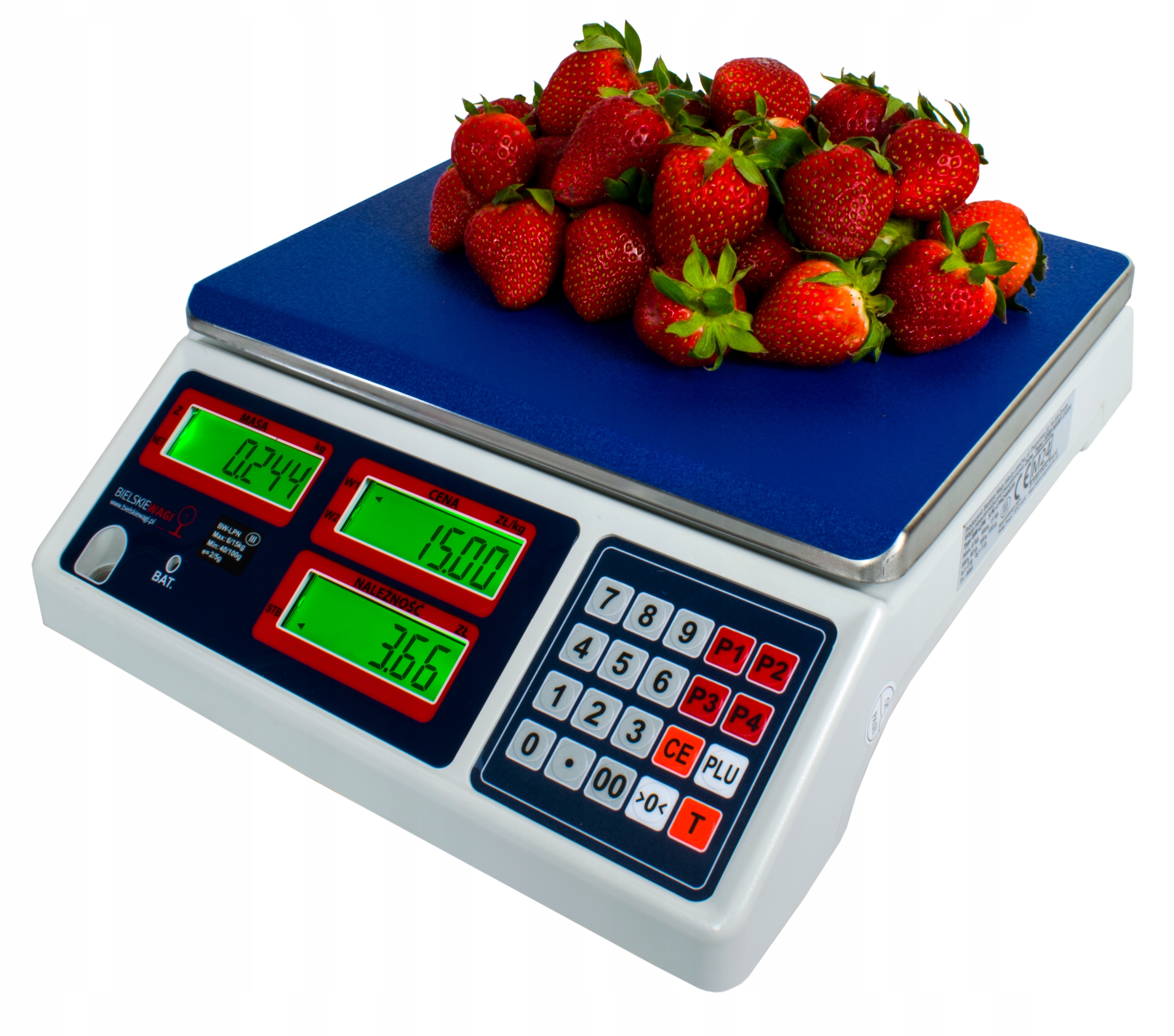 Elektronická Kalkulační Váha Pro Obchod S Legalizací Do 15 Kg