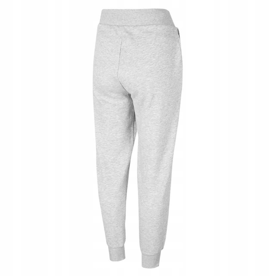 SPODNIE DAMSKIE 4F DRESOWE JOGGERY WYGODNE SPORT Kolor szary