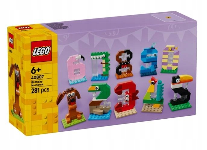 Lego(r) Iconic 40807 Narozeninové číslice