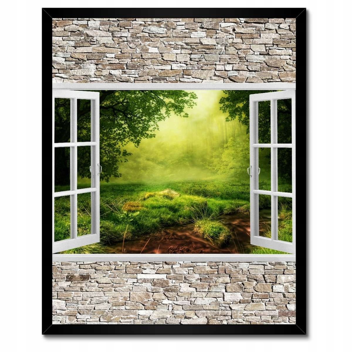 Plakáty v rámu 40x50 Dřevěné okno