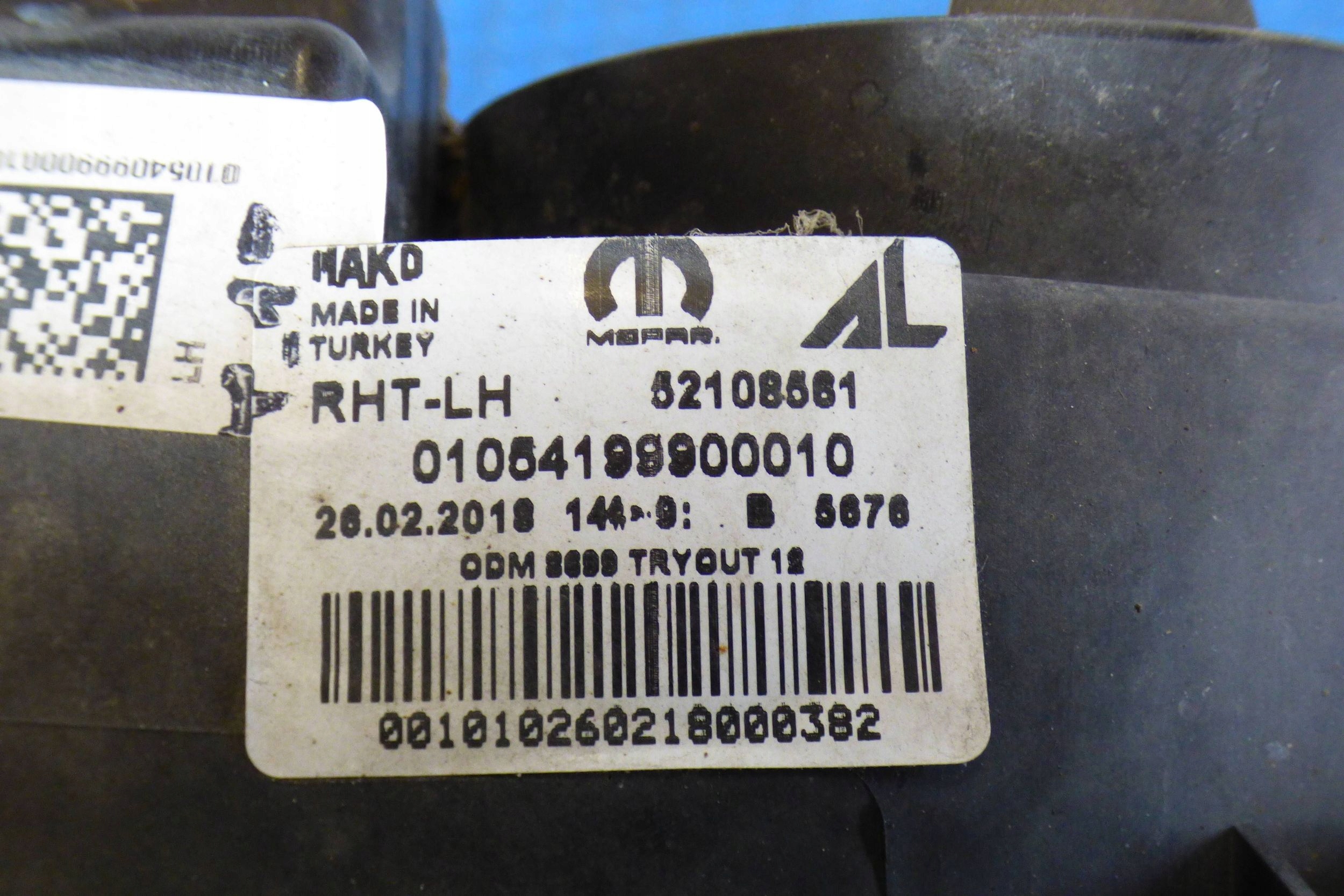 Fiat Tipo II light reflektor left front 52108561 original st.BDB EUROPA