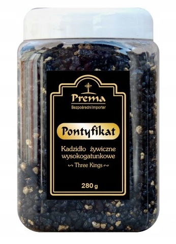 

Pontyfikat kadzidło żywiczne kościelne 280g Prema
