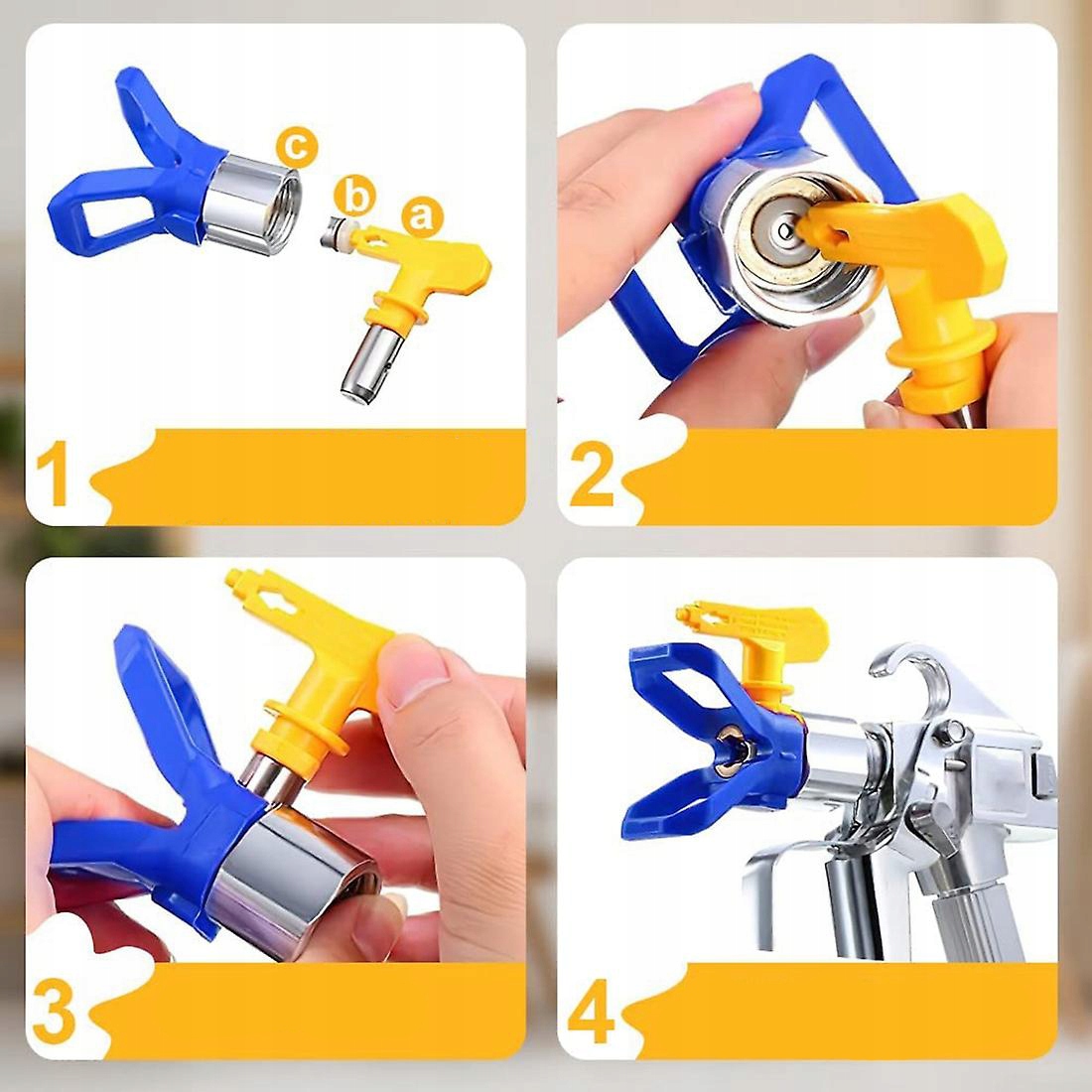 DYSZA MALARSKA WYSOKOCIŚNIENIOWA 529 DO NAKŁADANIA SZPACHLI GŁADZI ROSFIX Model O5HA-KNHQ