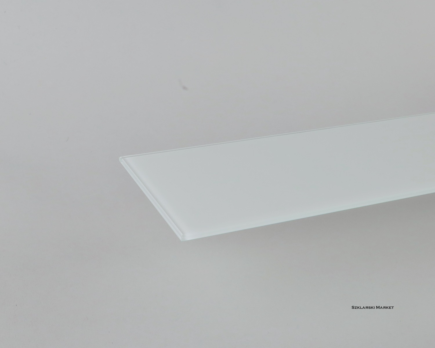 

Półka szklana matowa lacomat 4 mm 7x40 cm