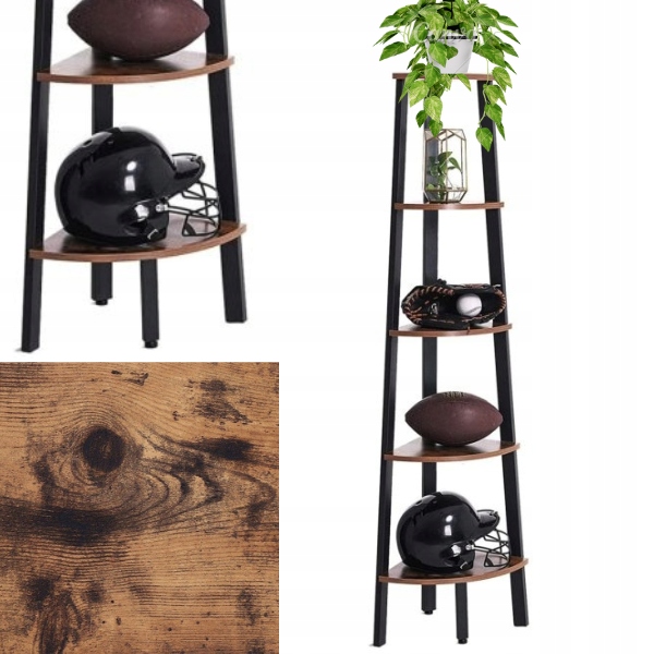 Rohový regál police LLS35X