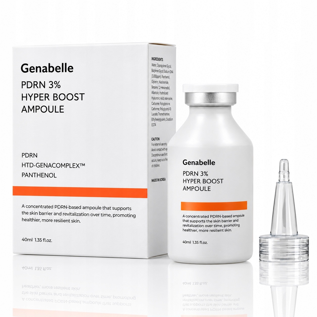 Genabelle Sérum Regenerační ampule s Pdrn 3% Hyper Boost Ampoule 40 ml