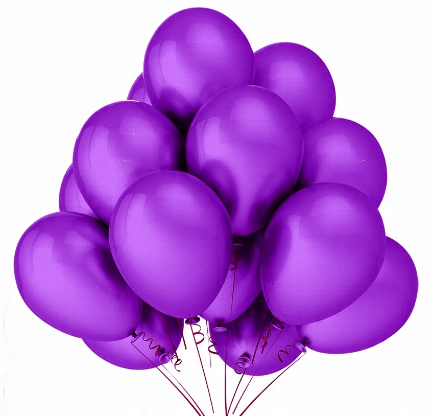 

Balony Metaliczne Fioletowe Urodziny 32cm 25szt