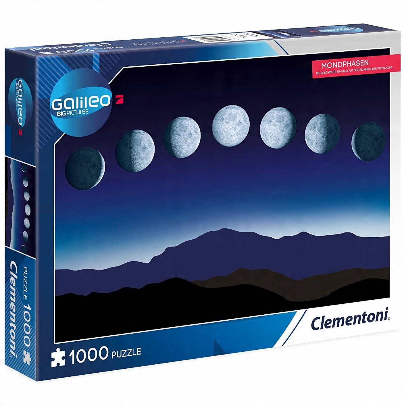 

Clementoni Puzzle Fazy Księżyca 1000 Elementów +9L