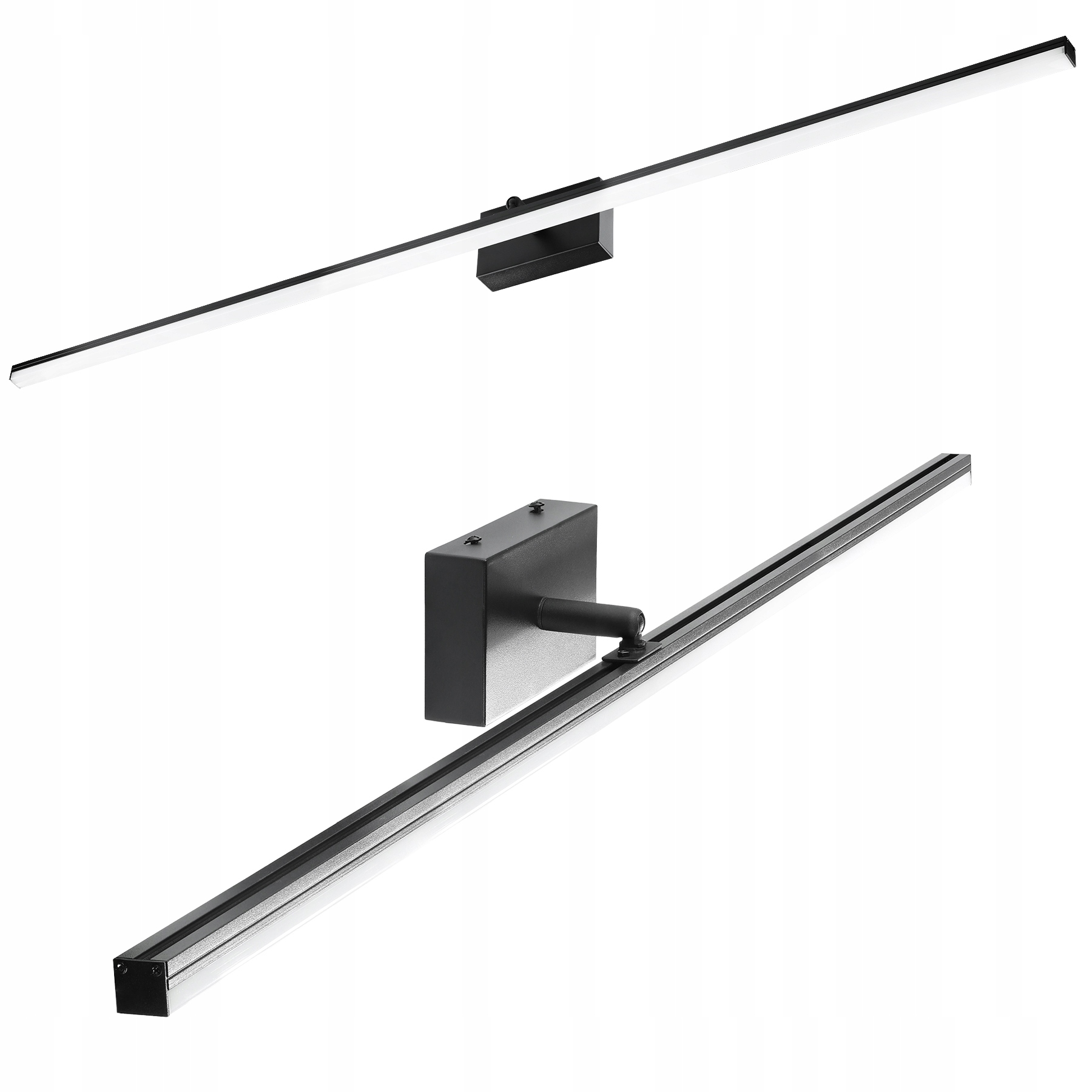 Kinkiet Łazienkowy Led Lampa Nad Lustro Obraz Szafkę 100cm 20W Regulowany