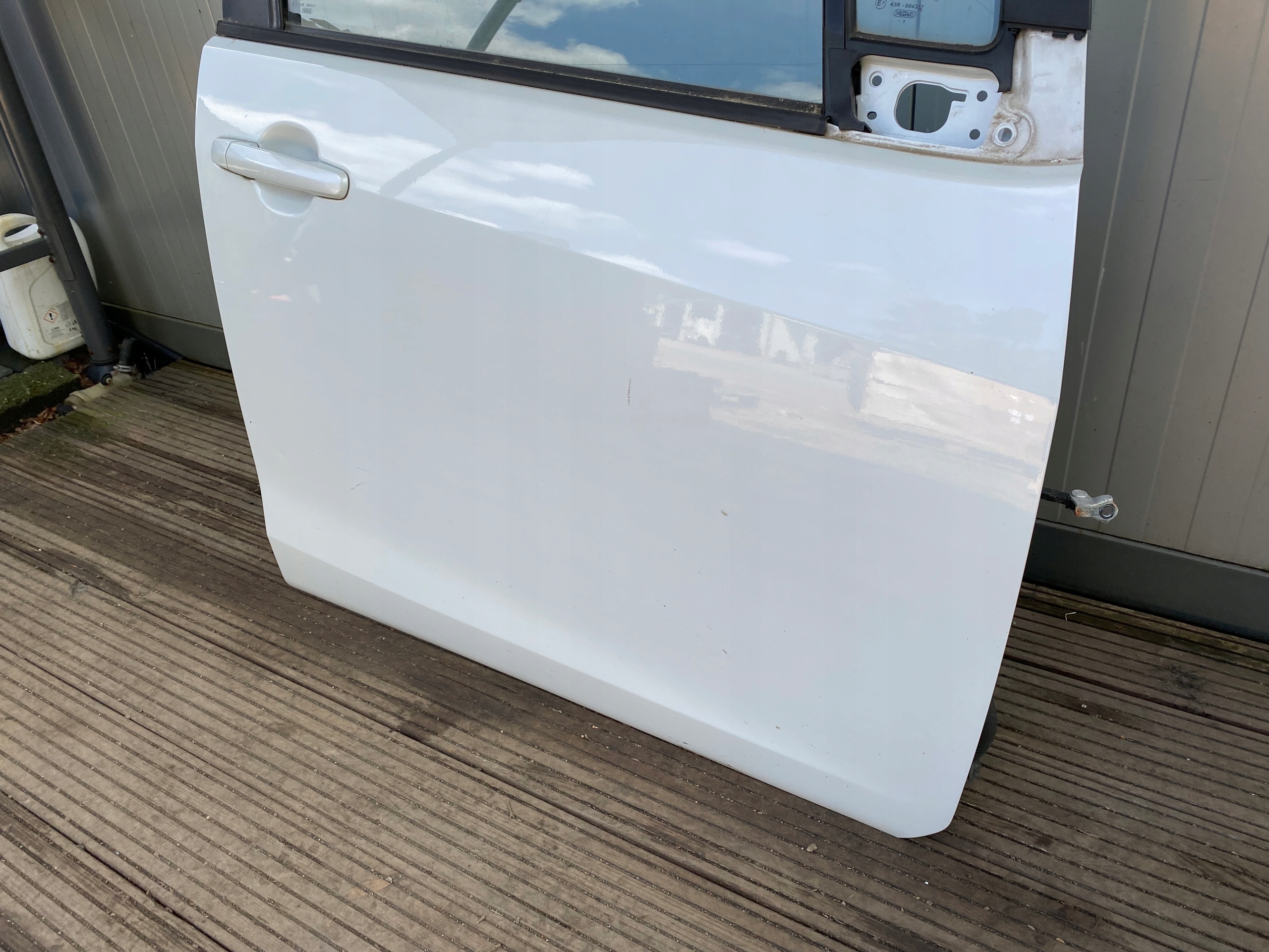 OPEL AGILA B SUZUKI SPLASH complete door right front ZNLB