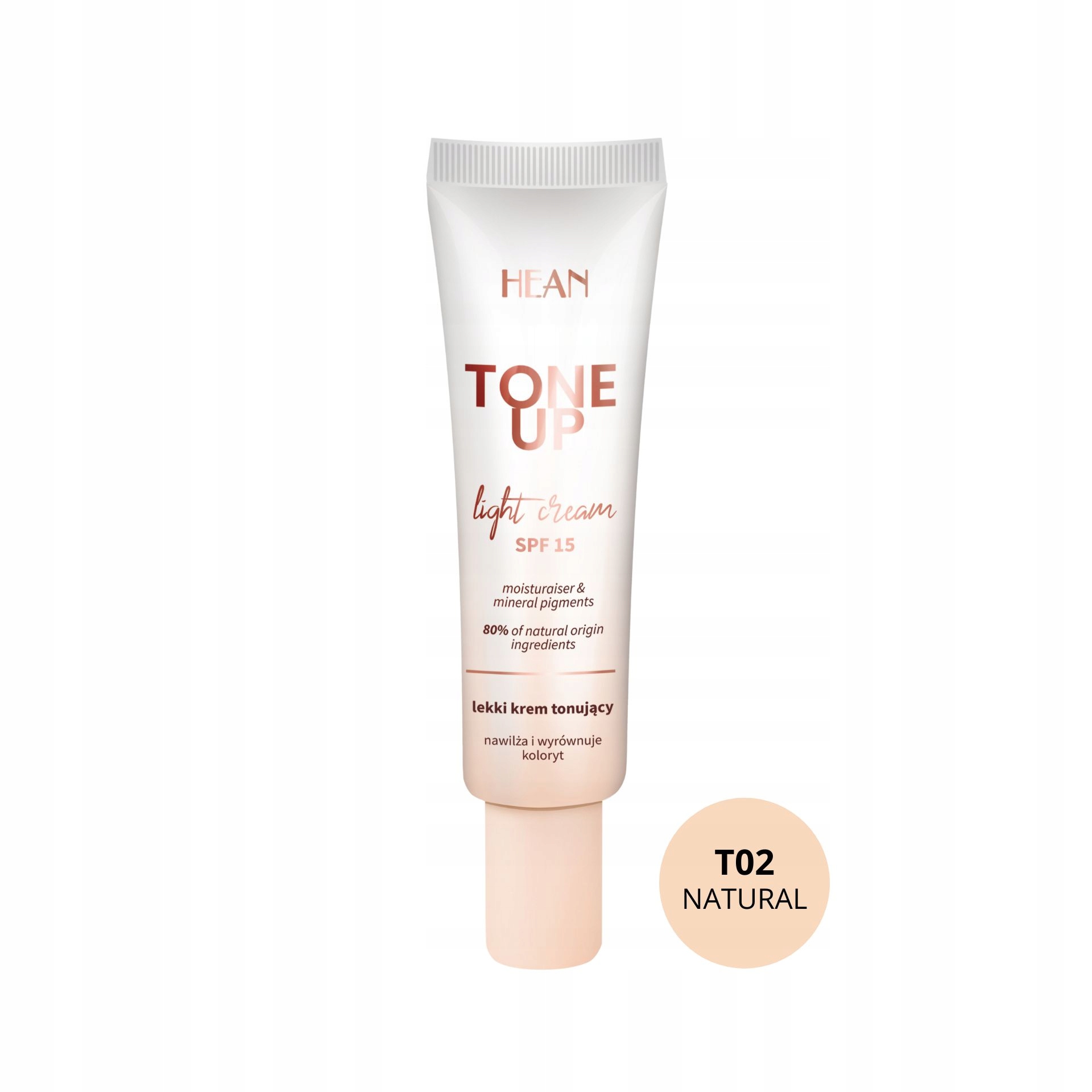 HEAN Krem tonujący TONE UP 02 Natural