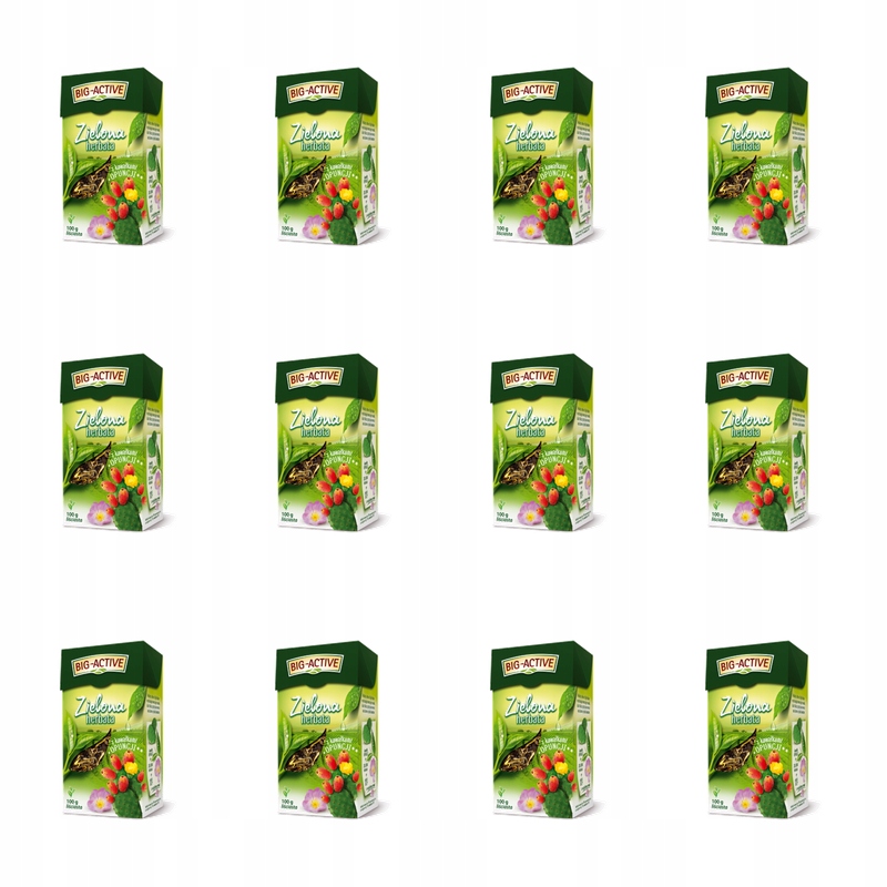 Big-Active Čaj s opuncií (100 g) X12