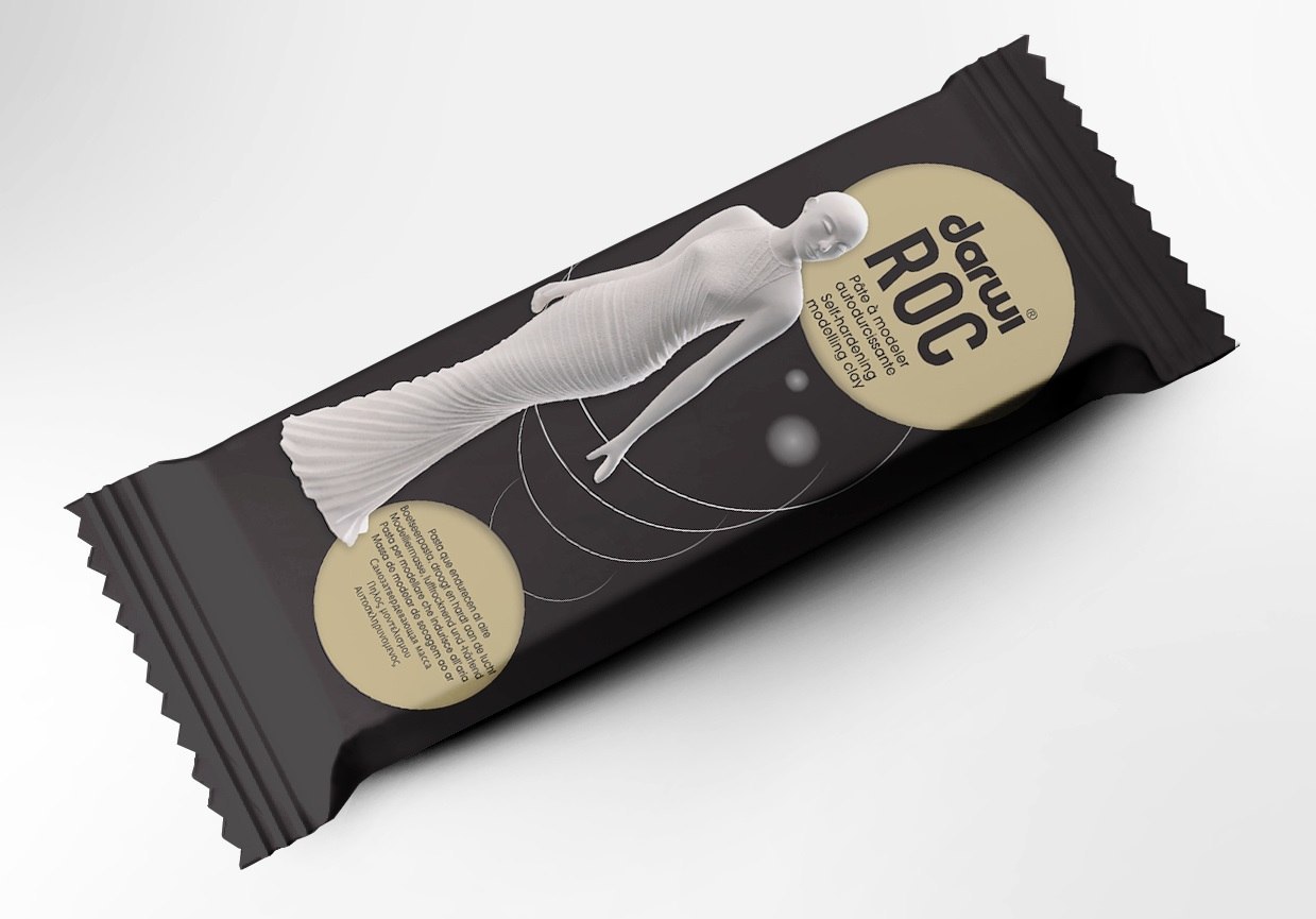 Plastická hmota Darwi Roc 1kg Mramor