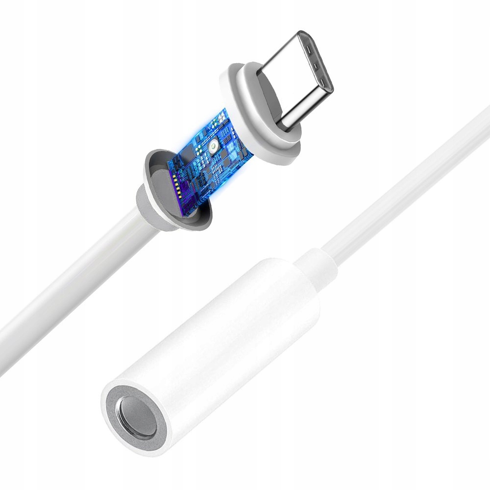 

Przejściówka Adapter Słuchawek Jack 3.5 mm - Usb-c