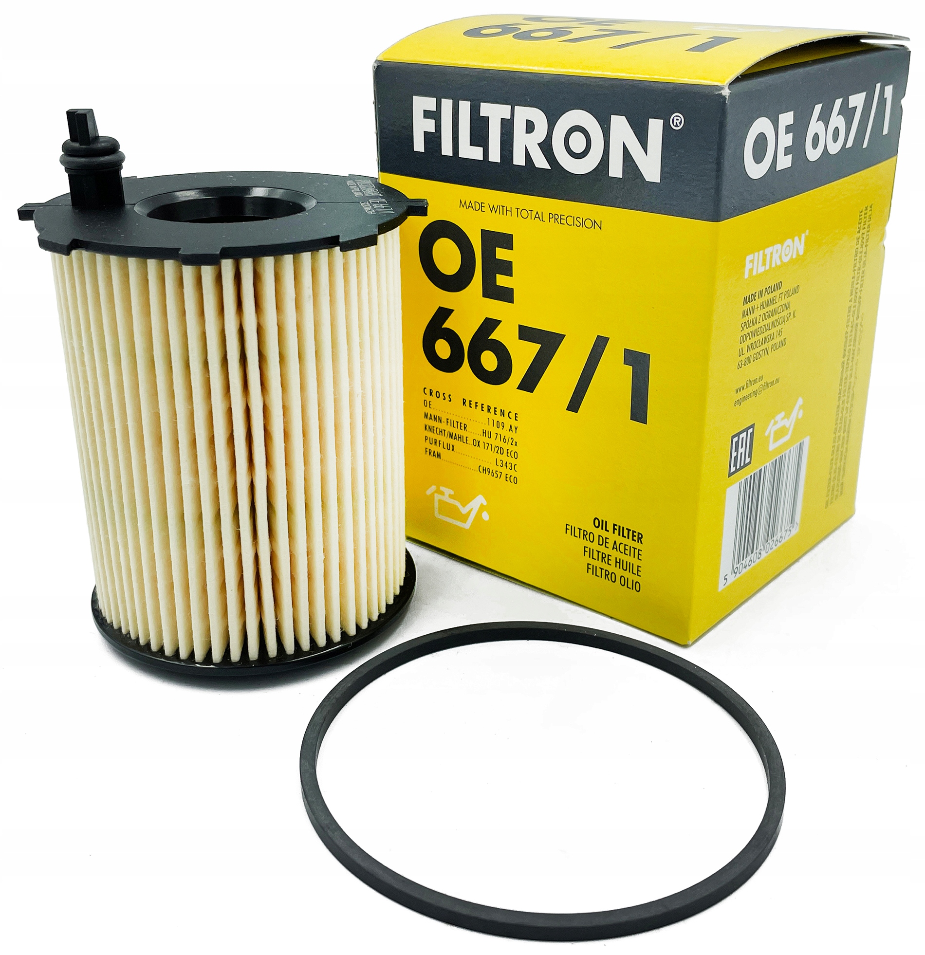 

Filtr Oleju OE667/1 do Ford Fiesta Focus 1.4 Tdci