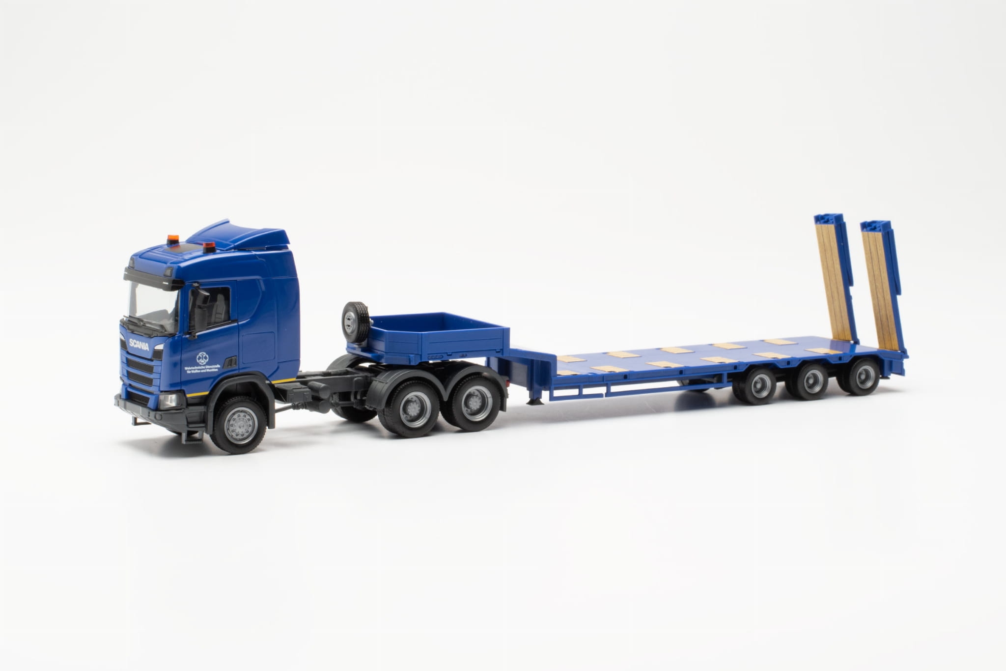 Herpa 747035 Scania Cr Nd Semitieflader