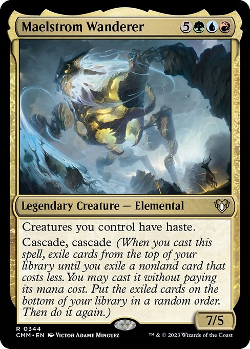 MtG: Maelstrom Wanderer (CMM)