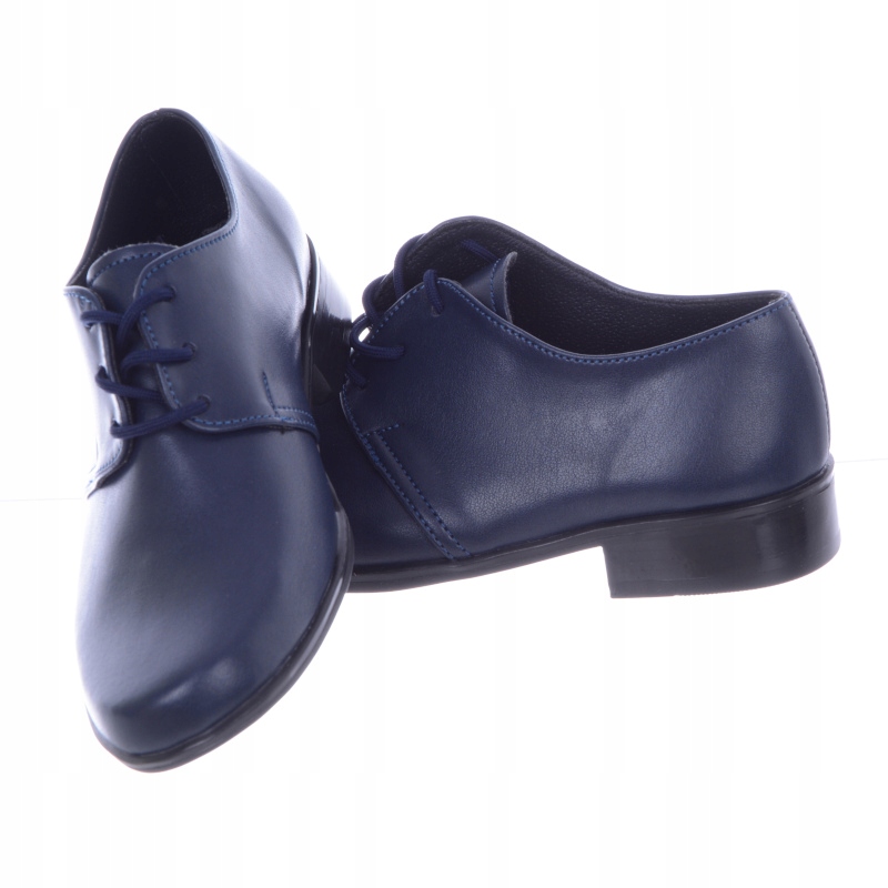 Buty Chłopięce Komunia Wizytowe Granatowe 38 Płeć chłopcy