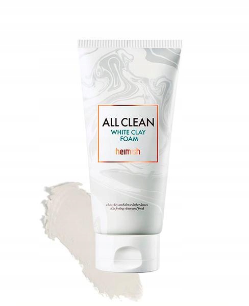HEIMISH All Clean White Clay Foam 150 g - Oczyszczająca pianka z białą glinką — 4