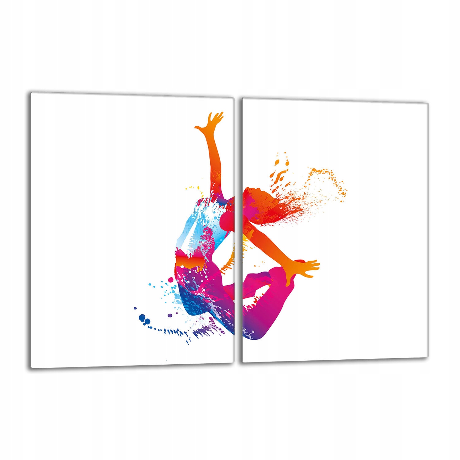 Skleněná ochranná deska na sporák 2x40x52 Bílá Do Kuchyně