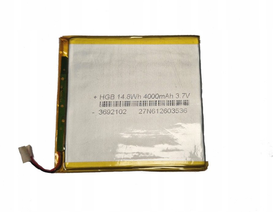 Bateria Li-Po Li-Poly Akumulator do tabletu 4000mAh 3.7V 14.8Wh