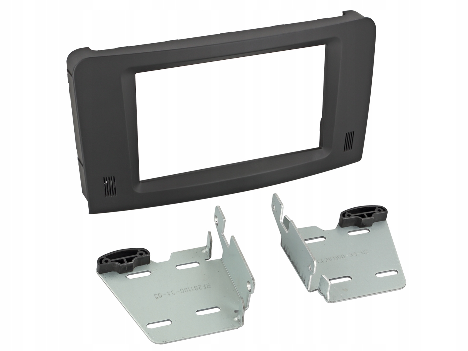 Rámeček Mercedes M-Klasse W164 /GL-Klasse X164; 2 Din; černý