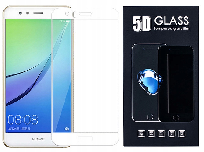

Huawei P10 Lite Szkło Hartowane 5D Klej Cały Ekran