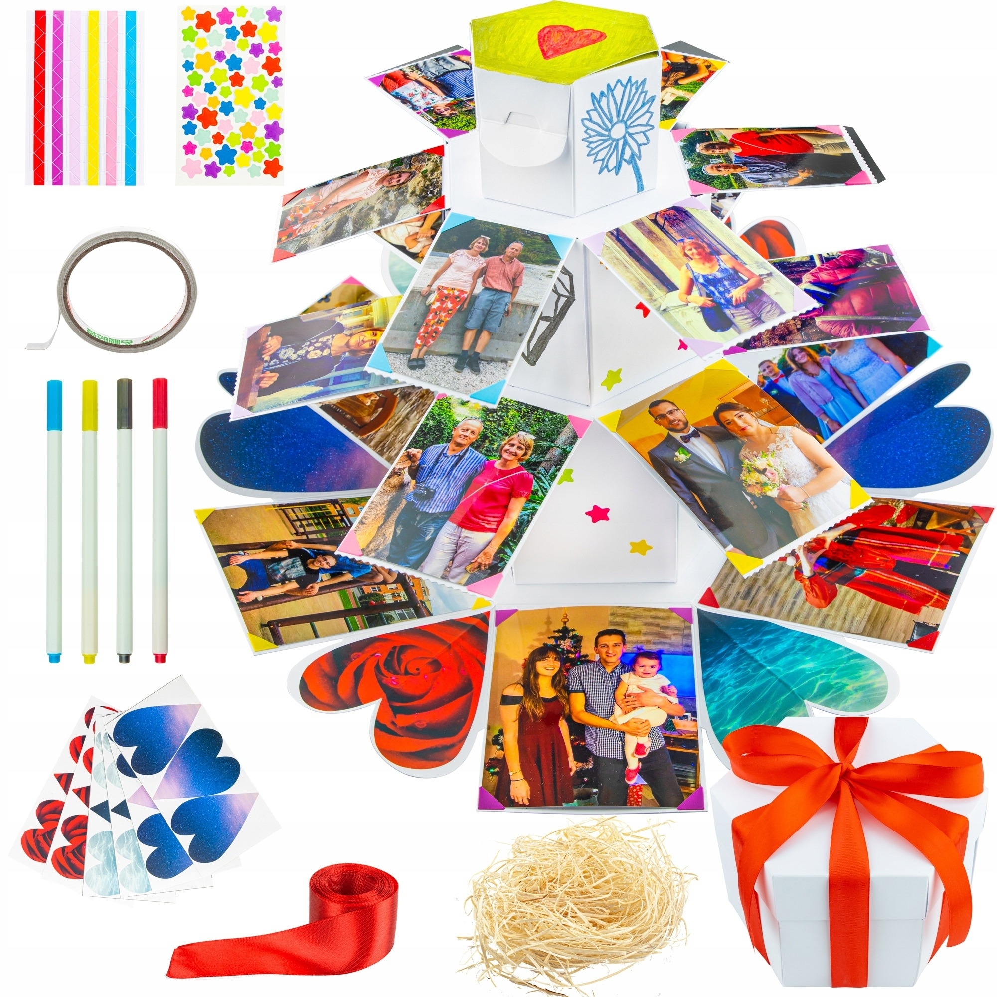 Exploding Box Nápad Na dárek Pro Ni