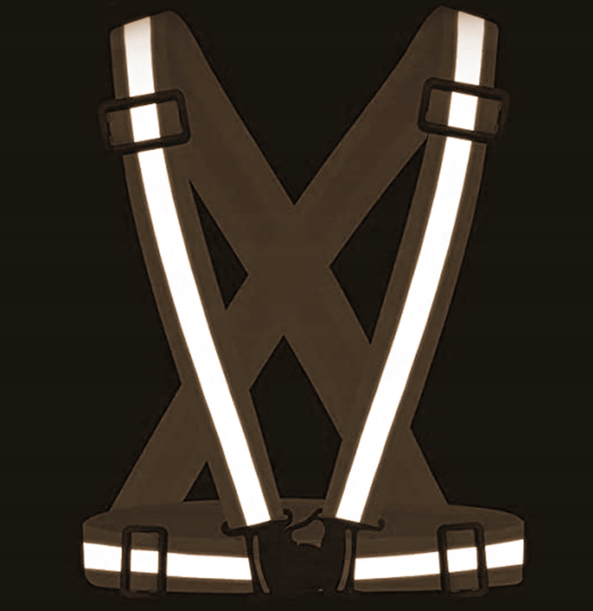 KAMIZELKA ODBLASKOWA SZELKI ODBLASKOWE KAMIZELKA NA MOTOR ROWER AG590B Model AG590B