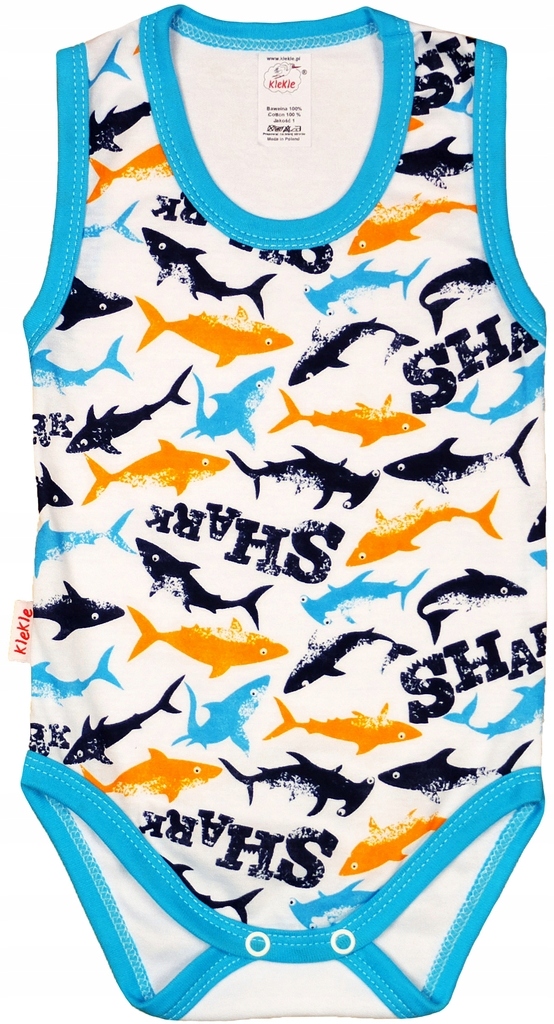 

Body ramiączko Ramka bez rękawa Wzory r 68 Klekle