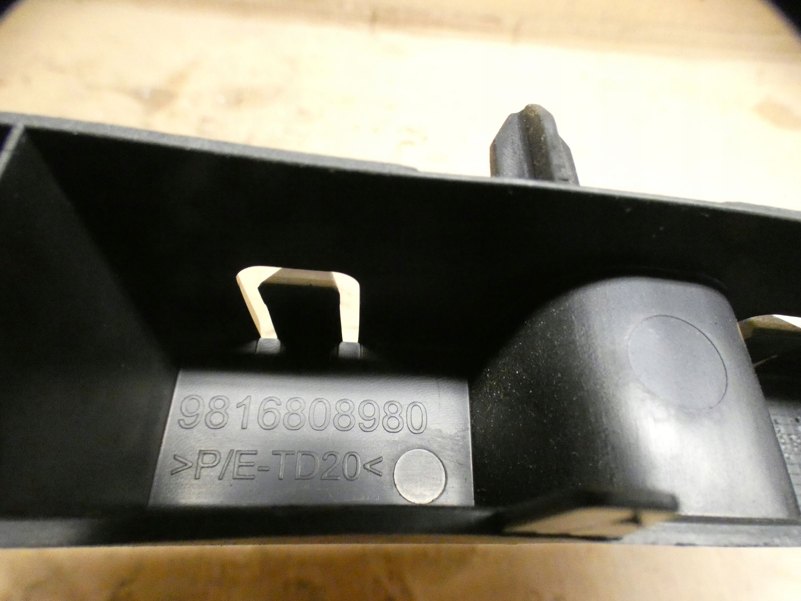 bumper bracket rear part PROACE BERLINGO PARTNER IV 9816808980