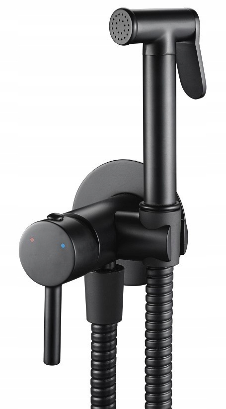 Bidetová Baterie Loop Lungo Černá