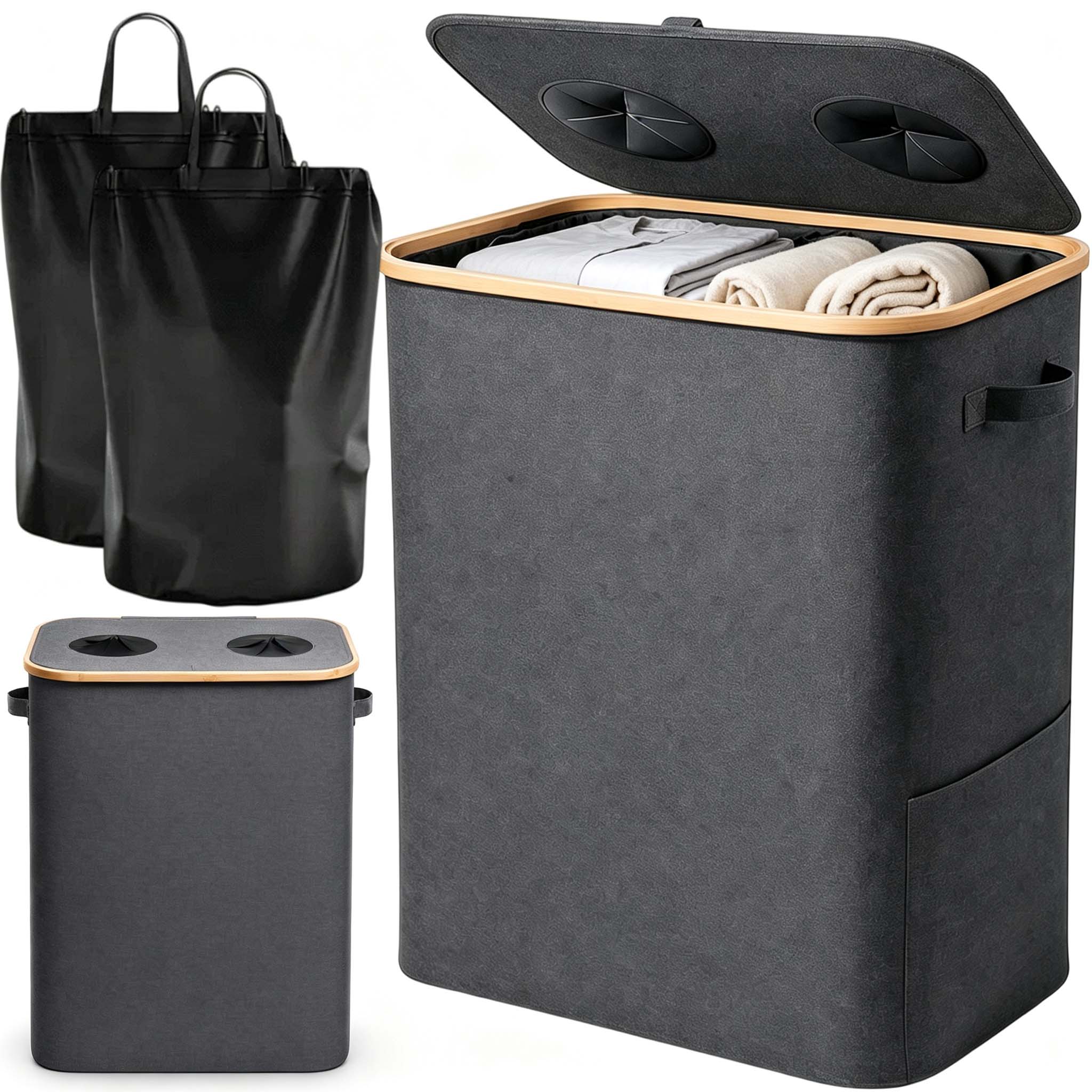 Recyklovatelná Taška Na Plastové Lahve 140 L Voděodolná, Pevná, Skládací