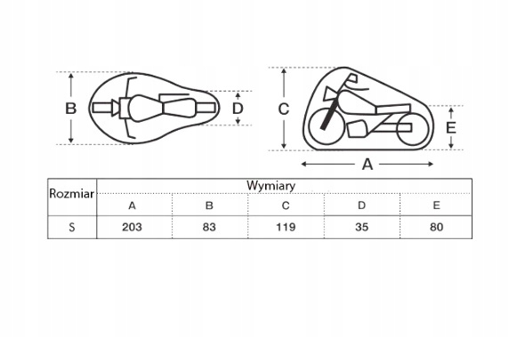 Pokrowiec HONDA PCX125 PCX 125 SYM GTS KYMCO LIKE Producent Auto Collection