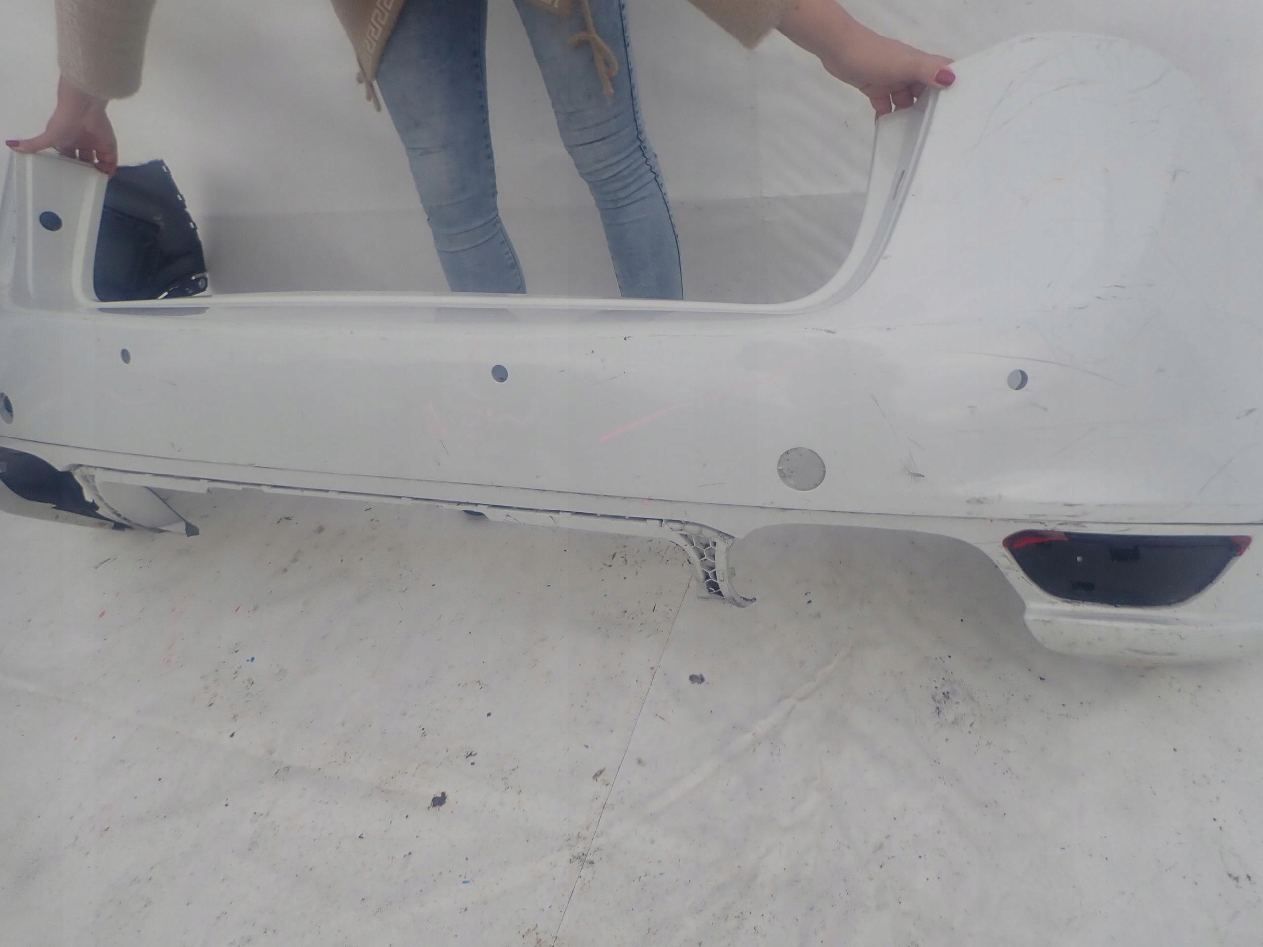 PORSCHE CAYENNE II GTS TURBO 10- bumper rear part PDC