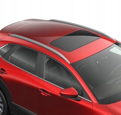 Relingi dachowe Mazda CX 30 DM srebrne