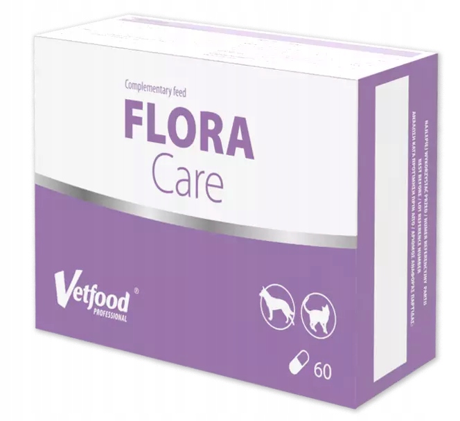 Levně Vetfood Flora Care doplněk 60 kapslí