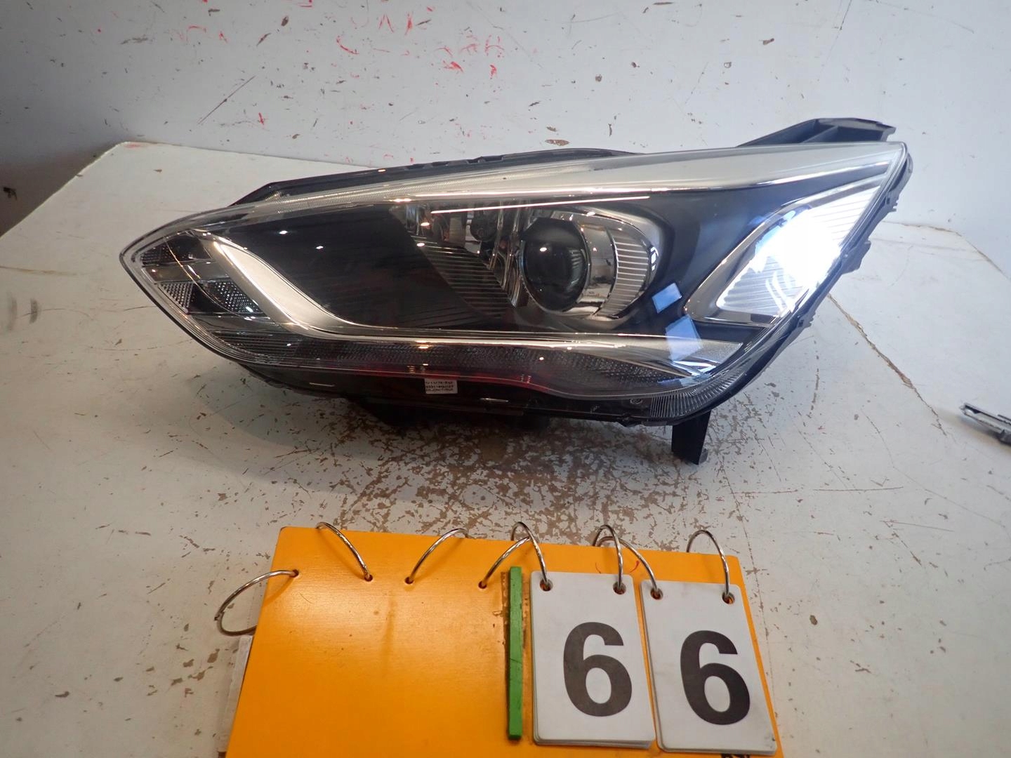 light front left FORD C-MAX MK2 LIFT 15- BI-XENON