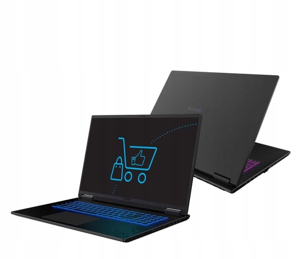 Laptop 17,3" Gigabyte Gaming A18 Ryzen 7 260/16GB/1TB RTX5060 165Hz
