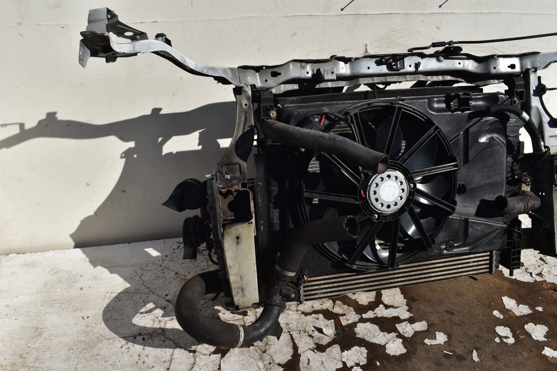 support panel for radiators OPEL MOKKA A and Przedlift 2012-2015 1.4 140KM B14NET Manual