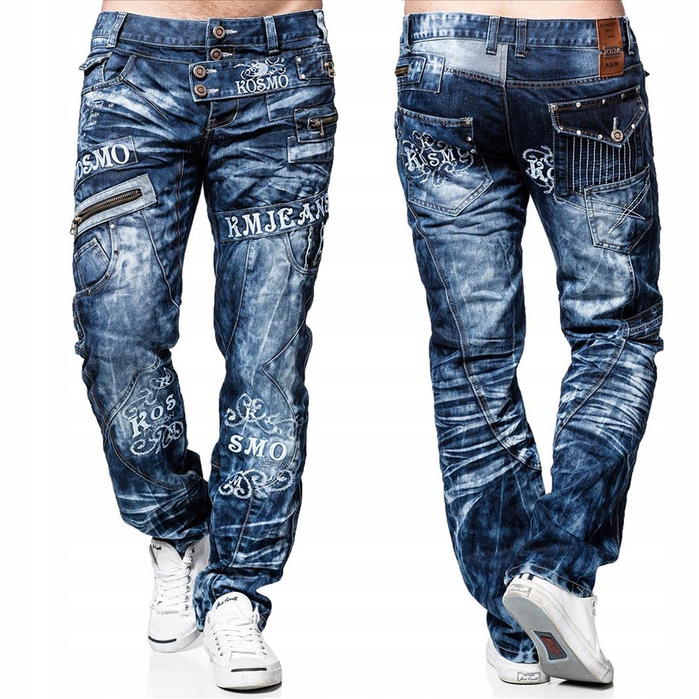 Kosmo Lupo kalhoty pánské KM051 L:32 jeans džíny 40 jeans