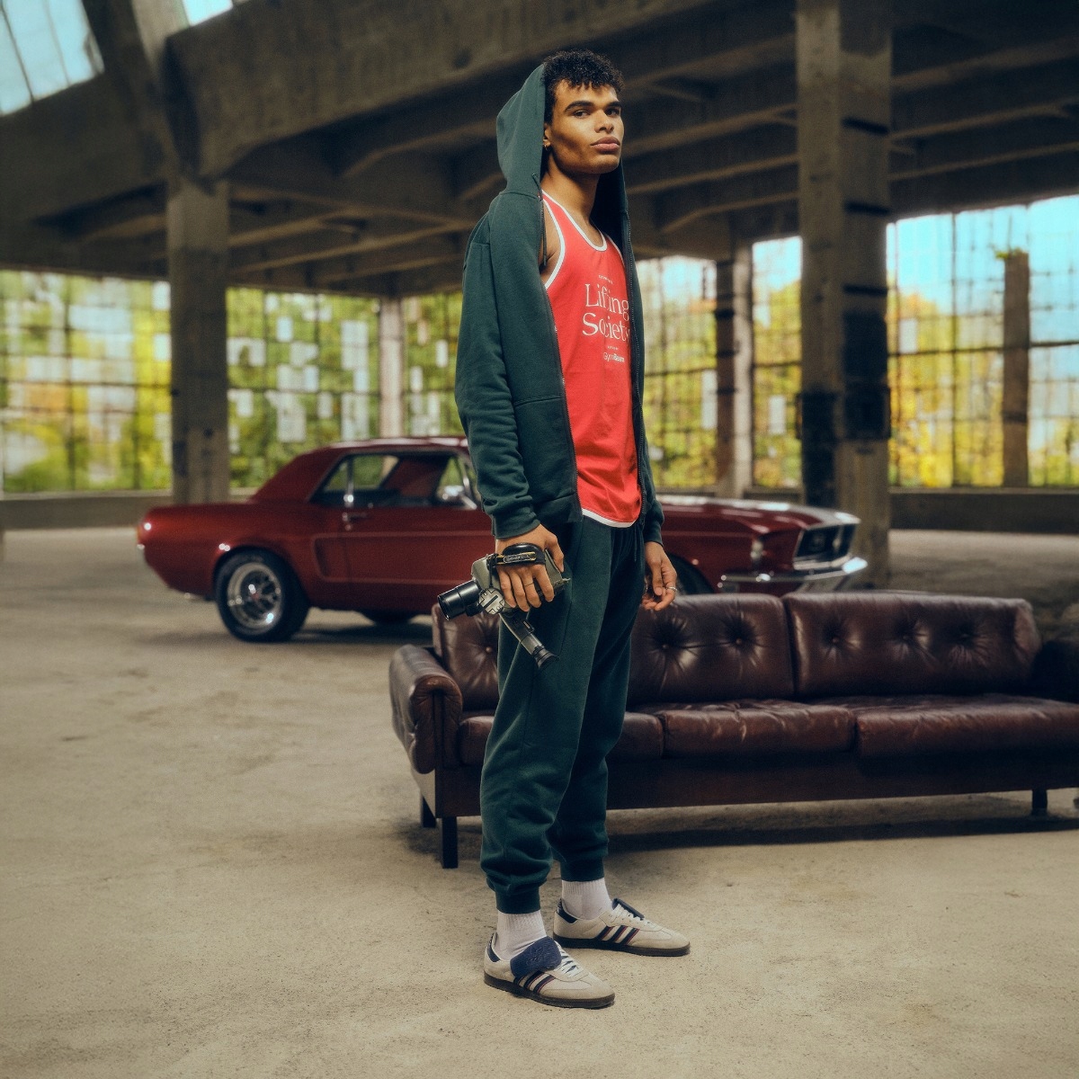 GymBeam Top Lifting Society Flame S