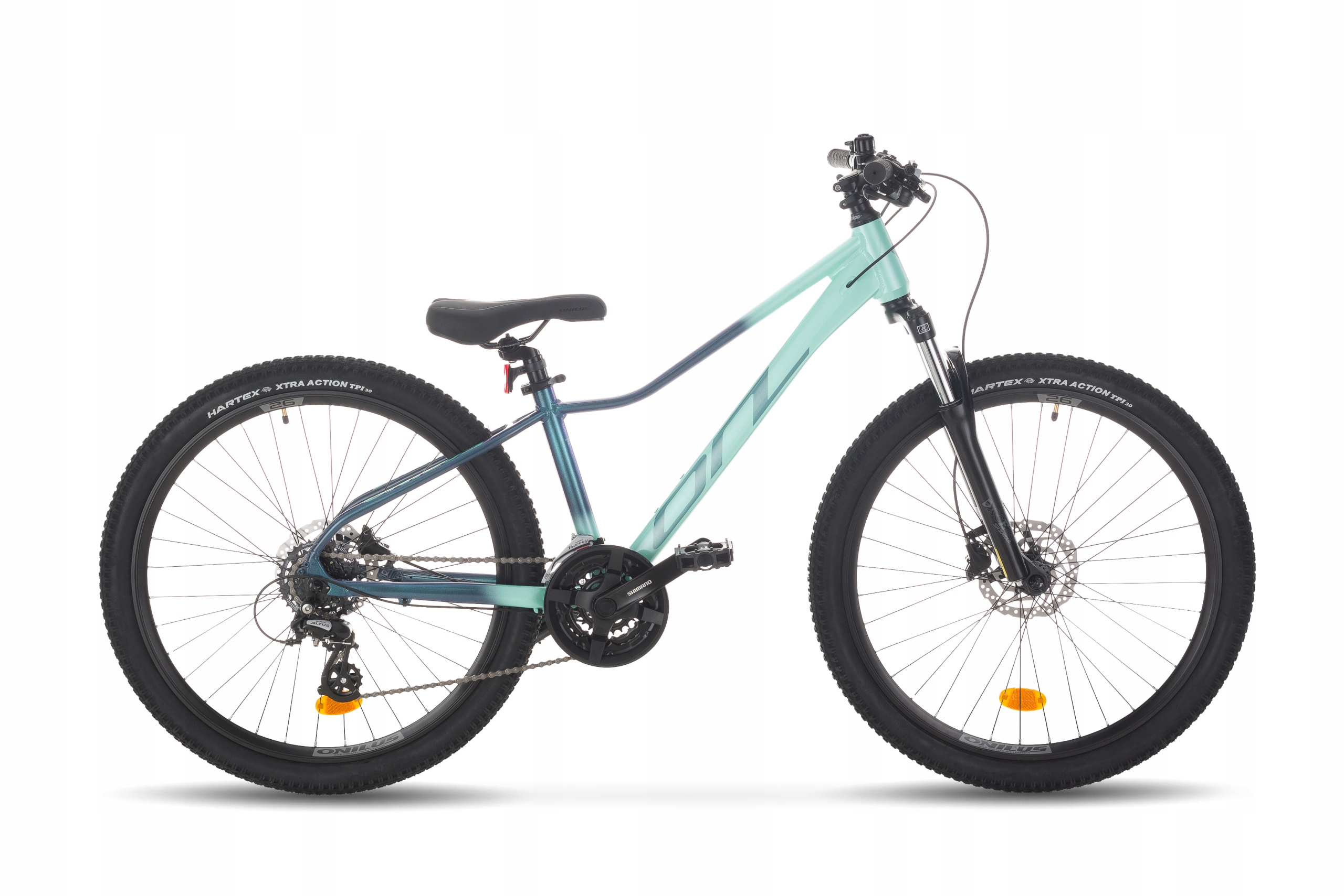 Rower Mtb górski Onilus Muranus 1.0 rama 15 cali koło 26" miętowy