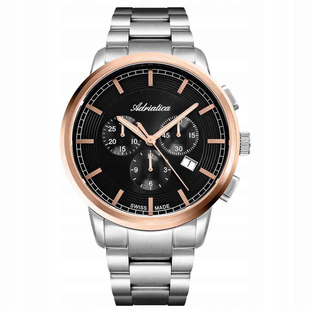 Pánské Hodinky Adriatica A8307.R1R6CH stříbrné