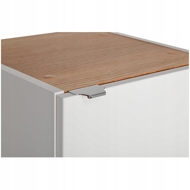 Półsłupek ADEL 35 cm biały Głębokość mebla 35.2 cm