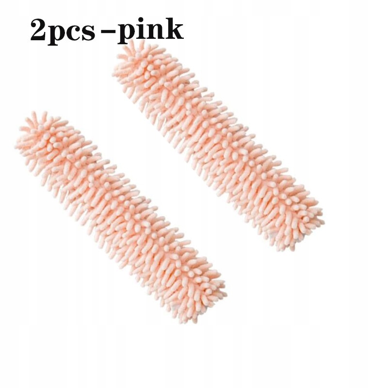 2 шт. Телескопическая пыль в розовом стиле с удлинением