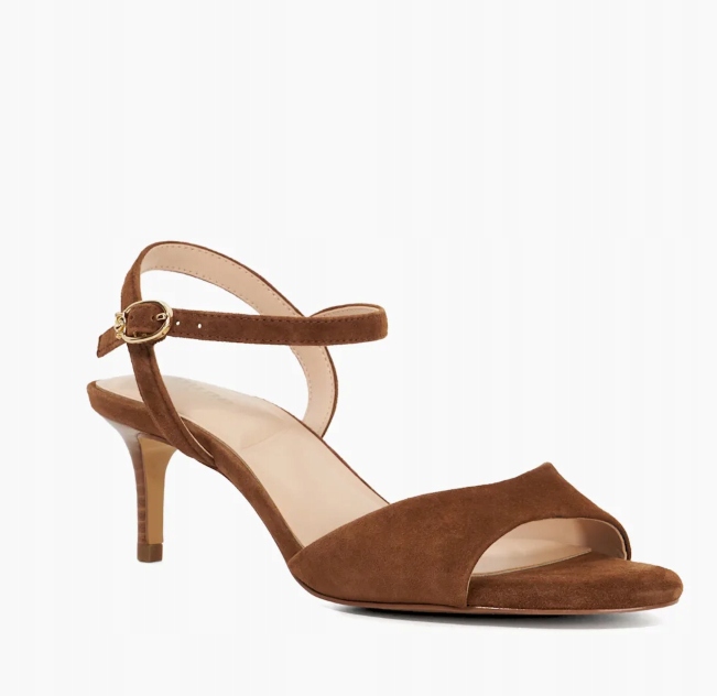 Sandály Dune London Brown Maddies Low Strappy r39