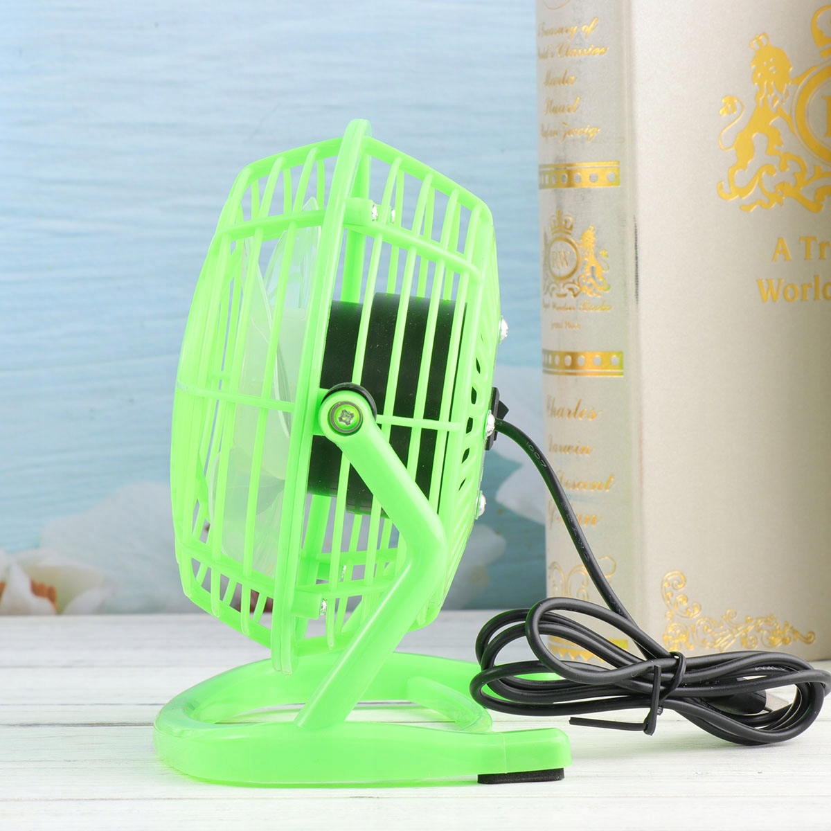 WENTYLATORY STOŁOWE MINI USB CHŁODZĄCE Kolor dominujący wielokolorowy