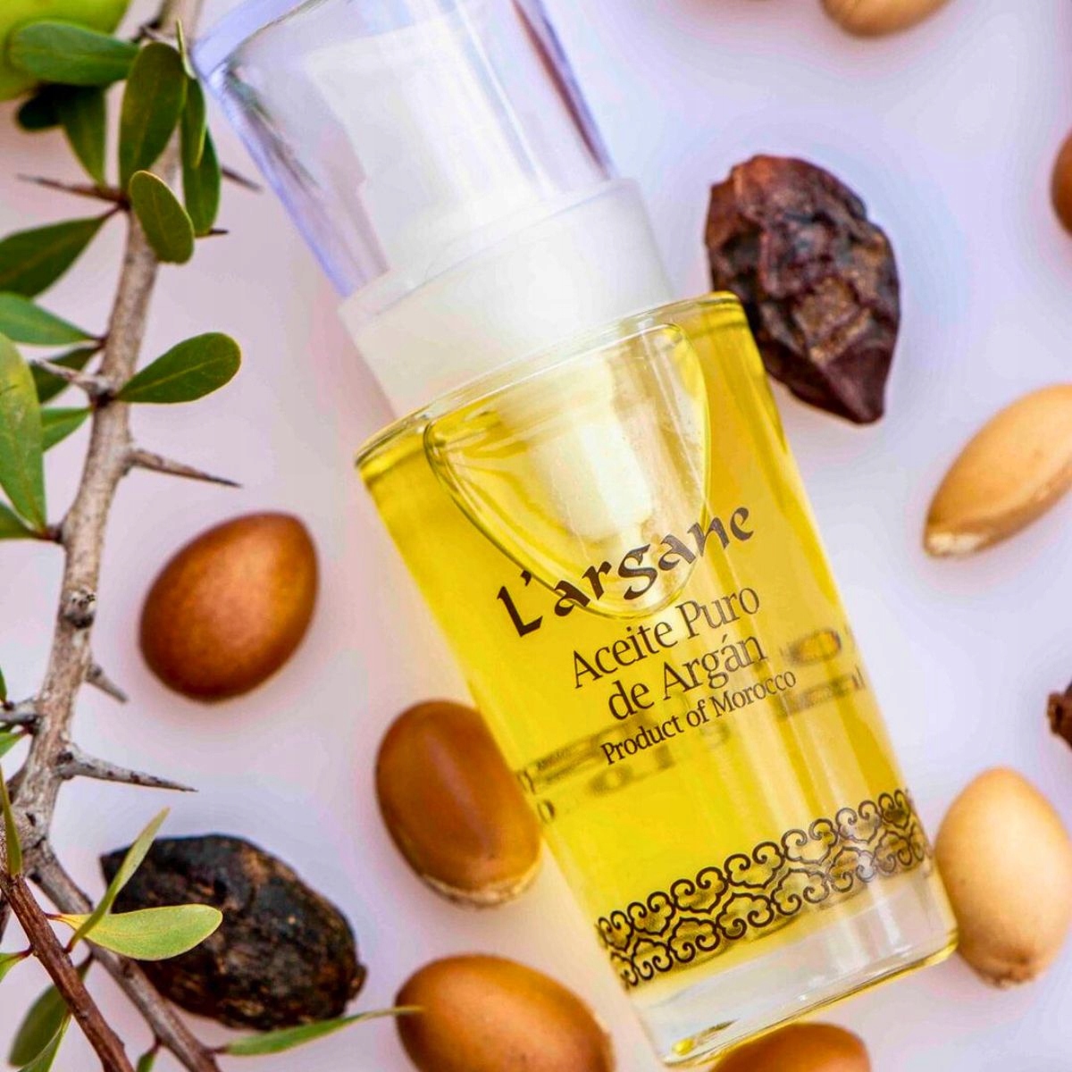 CZYSTY OLEJ ARGANOWY Z MAROKA LANZALOE 30ML + GRATIS Typ olej